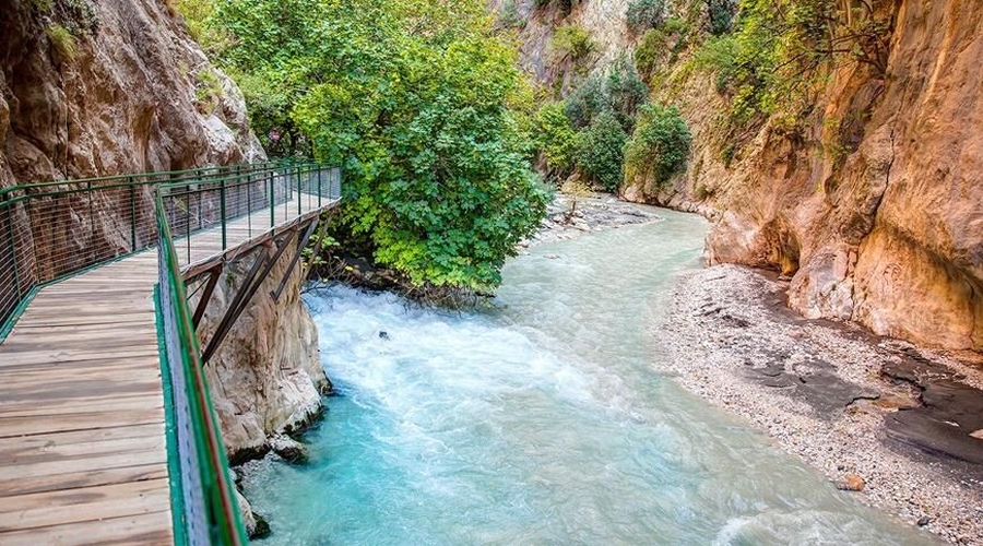 KAŞ YAKAPARK GİZLİKENT ŞELALESİ SAKLIKENT KANYON TURU