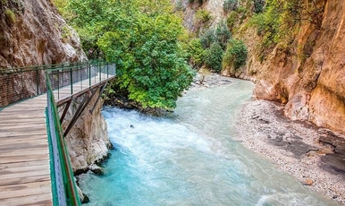 KAŞ YAKAPARK GİZLİKENT ŞELALESİ SAKLIKENT KANYON TURU