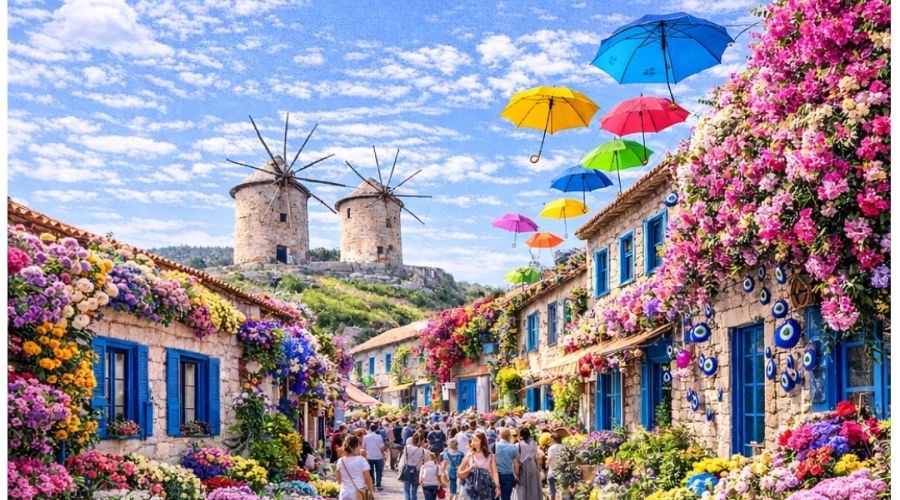 BAYINDIR ÇİÇEK FESTİVALİ VE EGE TURU